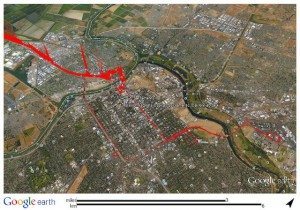 EMF & GPS Magnetic Field Map Sacramento