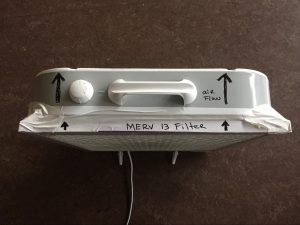 DIY Box Fan Filter with MERV 13 Filter