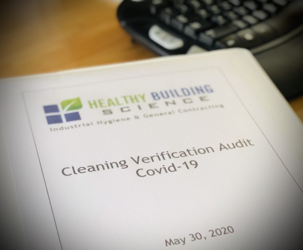 Cleaning Verification Audit & Testing for ATP and Coronavirus Covid 19